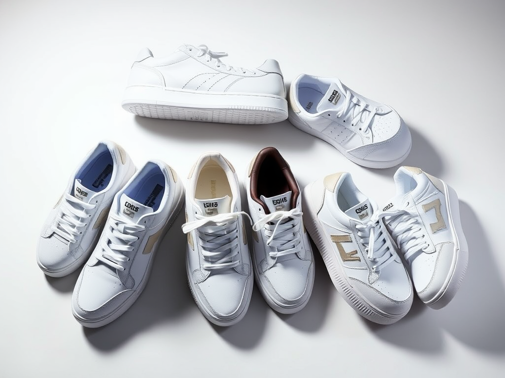 men's white sneakers