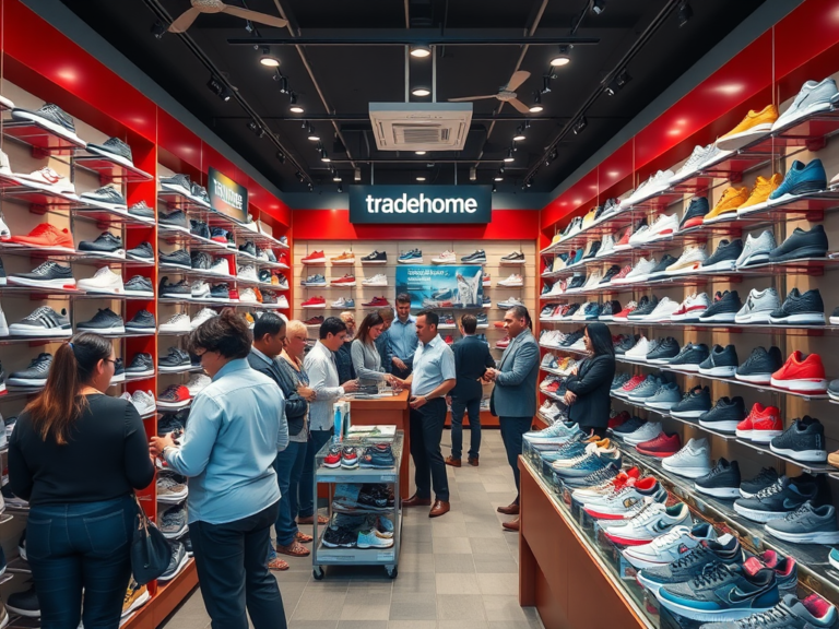 tradehome shoe store