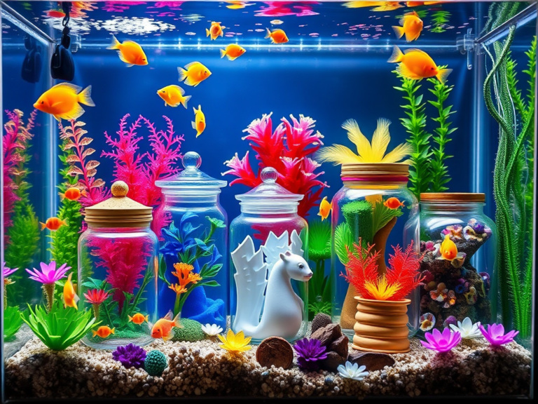 3d printed aquarium decoration jar