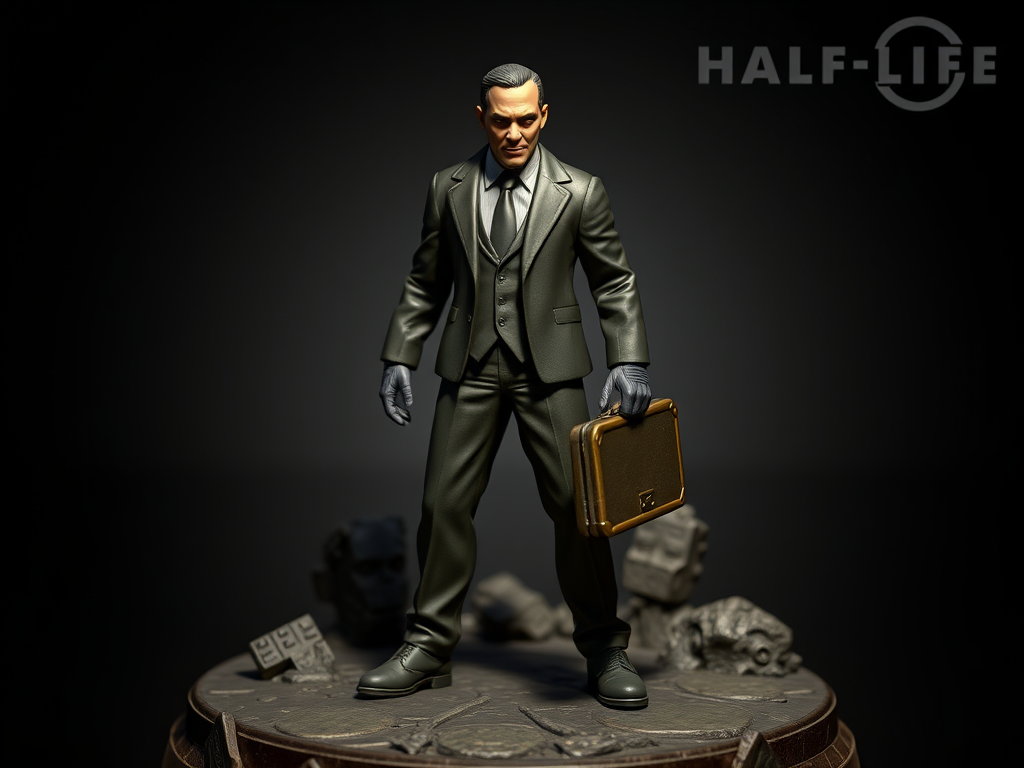 gman half life 3d print